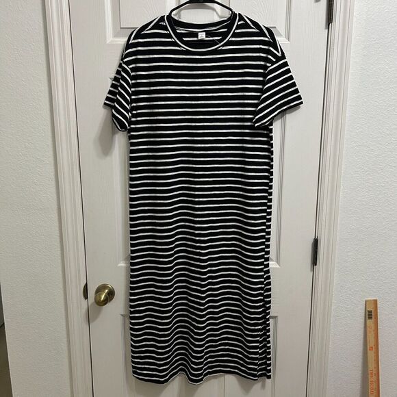 Old Navy Women's Tee Shirt Maxi Dress Size Medium Spring Summer Casual #H024 - Picture 5 of 6
